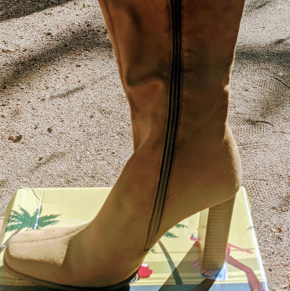 Knee high boots